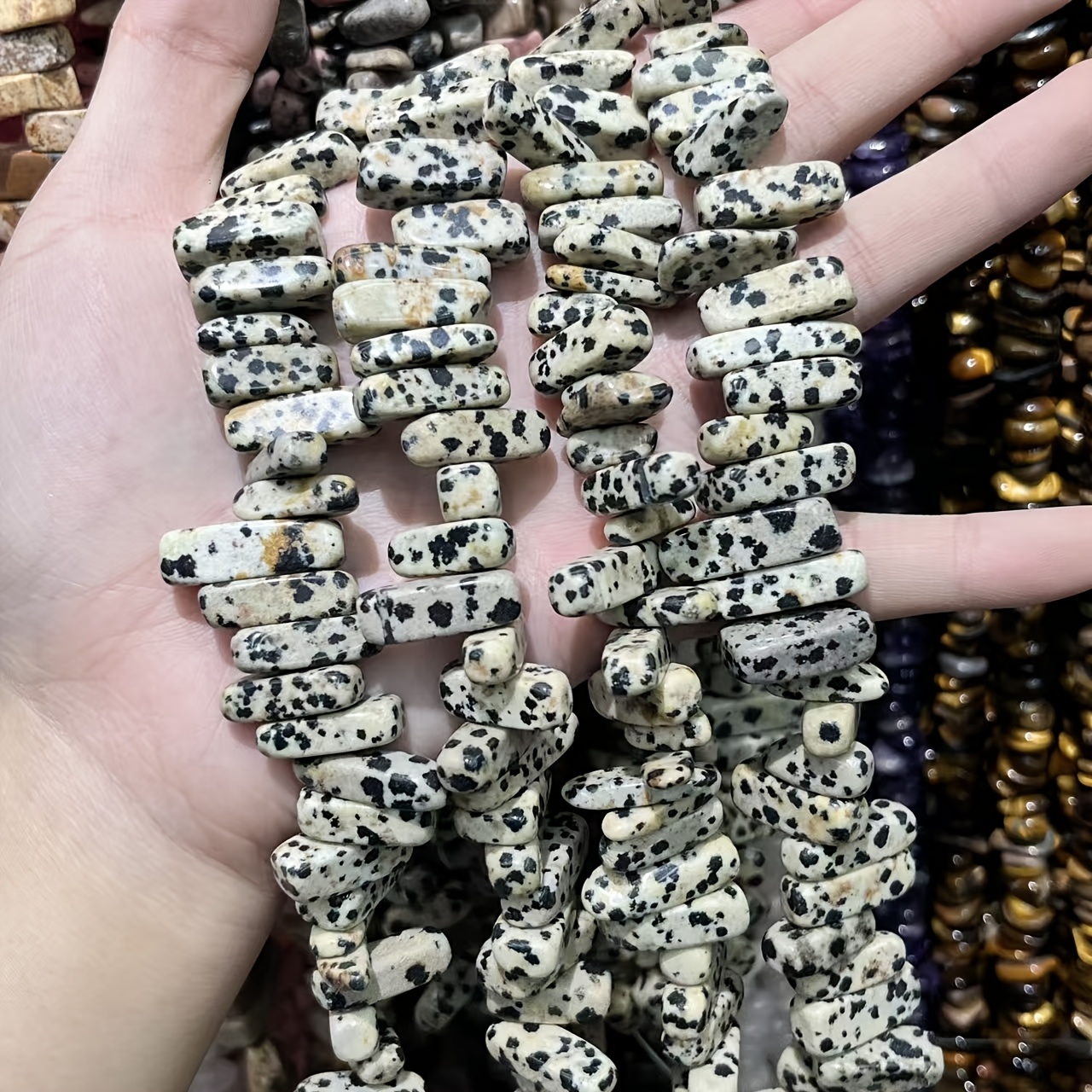 20pcs Natural Stone Beads for DIY Jewelry Making
